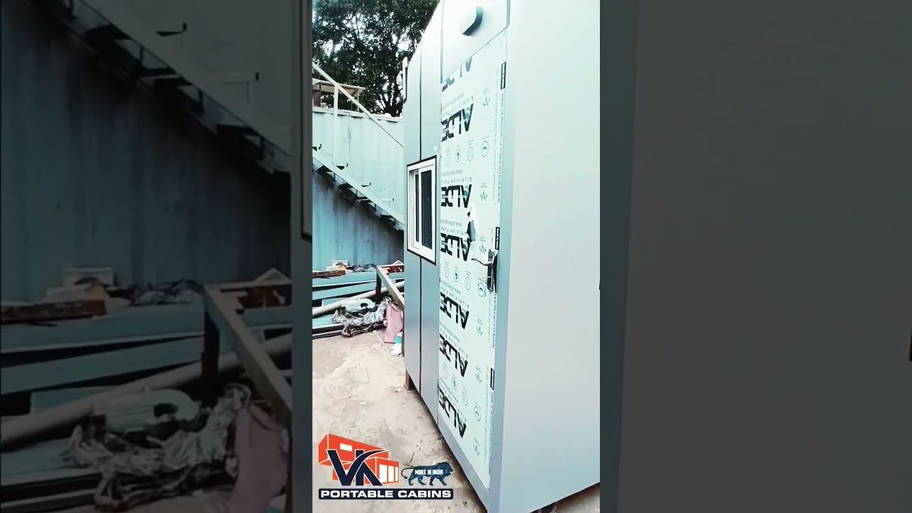 VK PORTABLE CABINS. ACP security cabin 