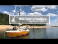 One Year of Sailing Kleinkreuzer Carpe Diem Dehler Delanta 75d am Brombachsee 2020