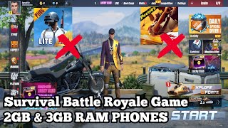 NEW SURVIVAL GAME FOR 2GB & 3GB RAM PHONES [Rules Of Survival gameplay-ios and Android 2020] screenshot 2
