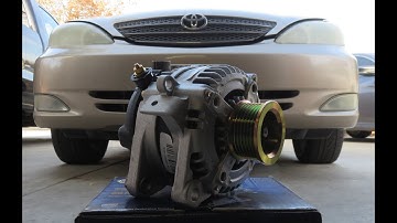 02-06 Toyota Camry - Alternator Replacement (4 Cyl)