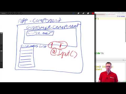 Building a Angular4+ Web App | S4P33 | Opening for input of a Customer in the CustomerComponent