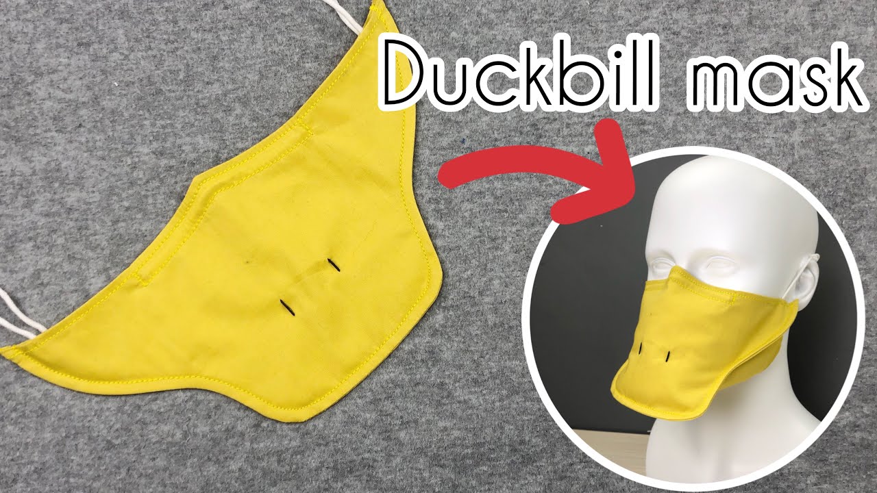 Diy face mask for lalafanfan duck, diy