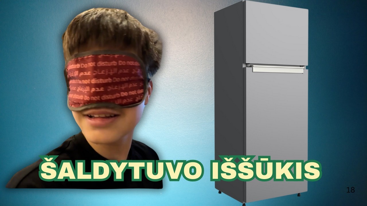 AKLAS ŠALDYTUVO IŠŠŪKIS: valgoma ar visiška nesąmonė?!