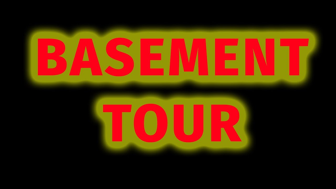 Tour of our Basement Knee Hockey Arena YouTube