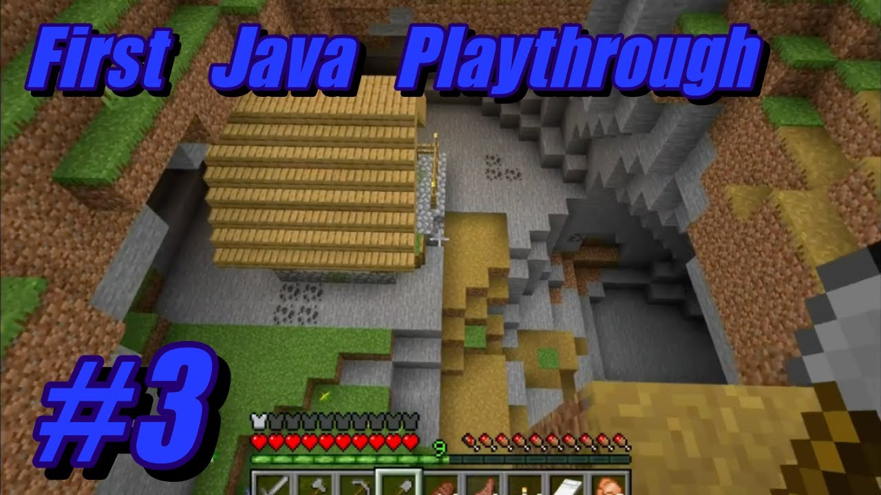 Who The Hell Builds A House Here? | Bedrock Player's First Time Playing ...