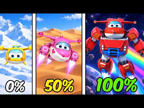 I MAXED OUT MY PLANE TO THE HIGHEST LEVEL 🛩️ (Super Wings Jett Run)