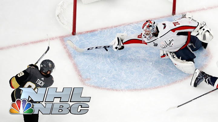 NHL Stanley Cup Final: Braden Holtby's incredible Game 2 save I NBC Sports