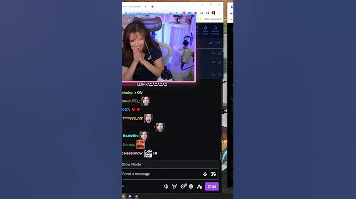 KaiCenat catches Pokimane watching his stream