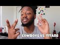 LMAOOOO DAK PRESCOTT HOODWINKED US | Dallas Cowboys vs Tennessee Titans REACTION