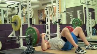 Self Made Exercise Index:  BB Floor Press with Chains