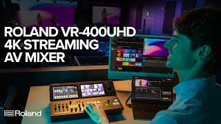 Buy  Roland ROL-VR-400HD VR-400UHD 4K Streaming AV Mixer