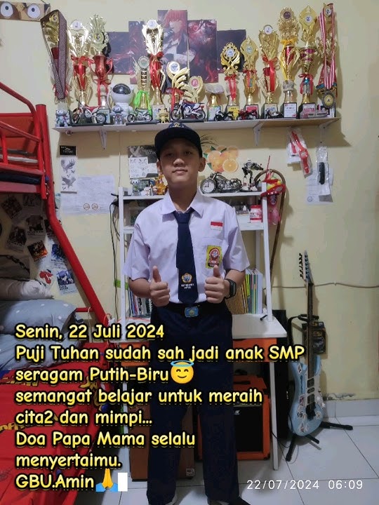 sah jadi anak SMP seragam Putih-Biru