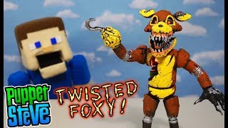 FNAF Twisted Ones TWISTED FOXY Toy Bootleg Funko Articulated FNAF Twisted Ones TWISTED FOXY Toy Bootleg Funko Articulated