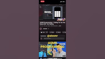 ASMR Programming - Coding Tic Tac Toe Game iOS - No Talking