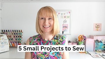 Five Small Projects to Sew, Scrap Busting Projects