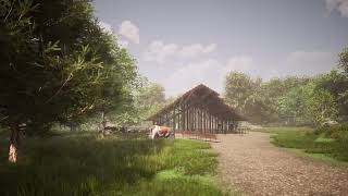 Twinmotion. Twinmotion cinematic rendering. "The pavilion" Architectural Design concept.