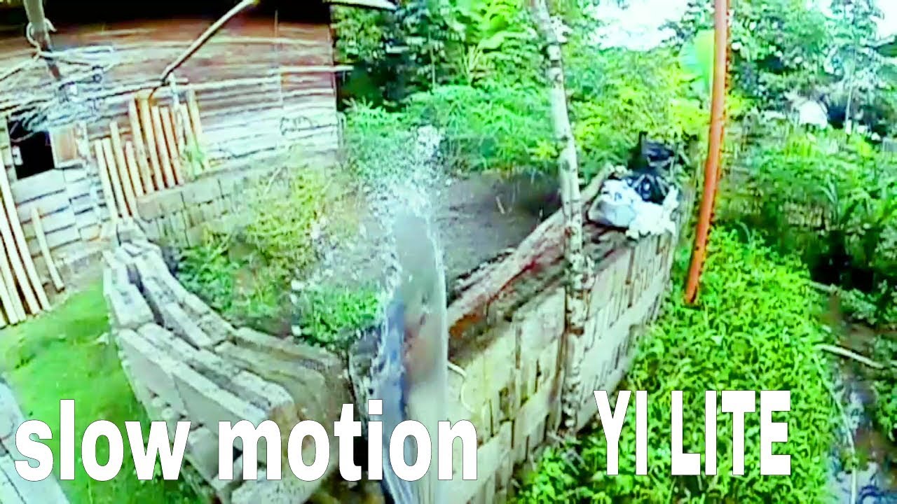 WATER Slow Motion Action Cam YI LITE