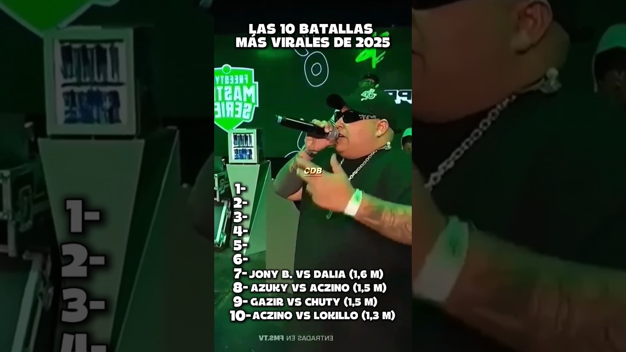 LAS 10 BATALLAS MÁS VIRALES DEL 2025 