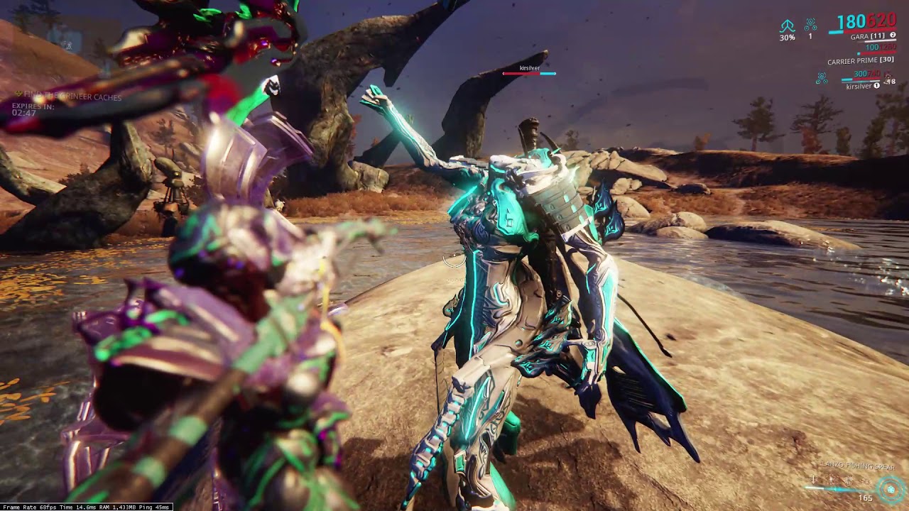 Warframe animation Bug