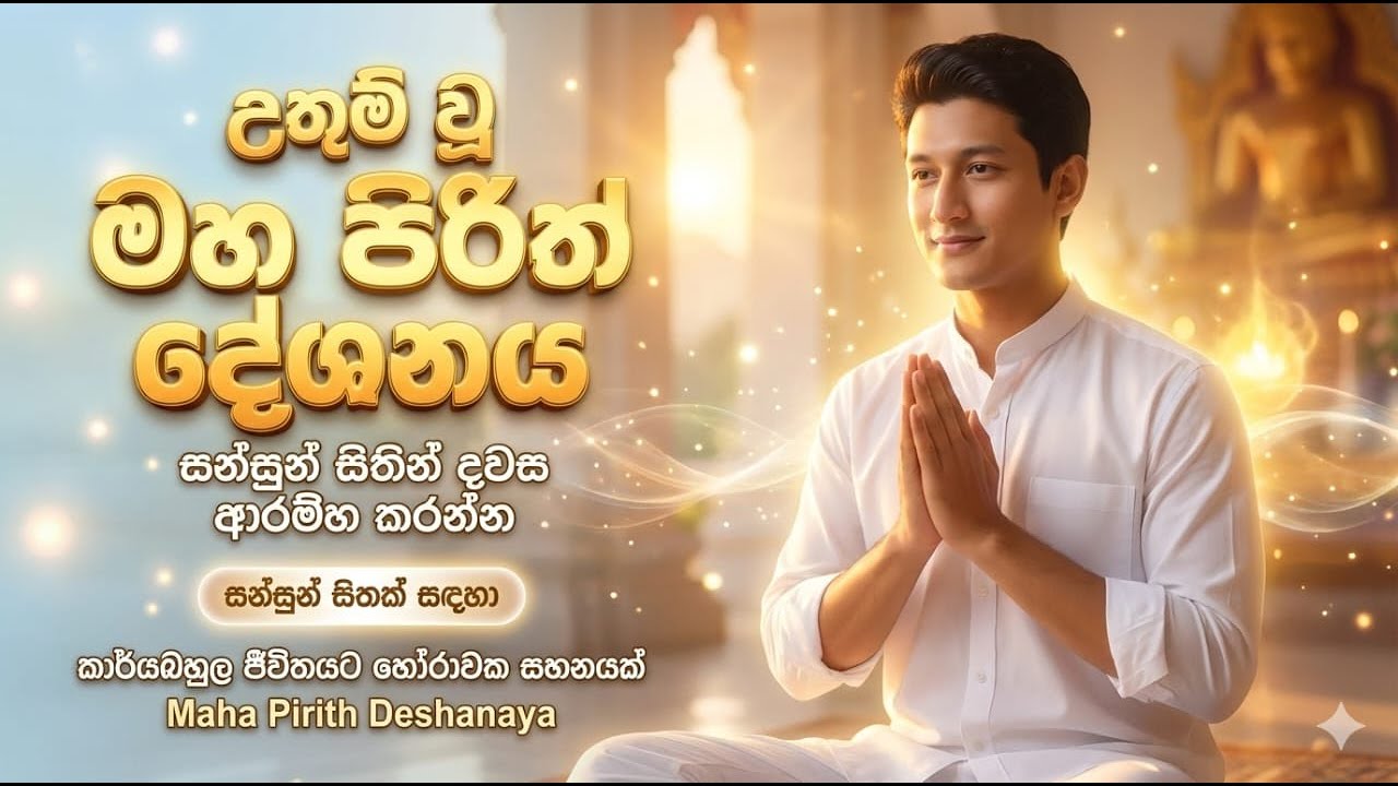 සවස මහ පිරිත් දේශනය