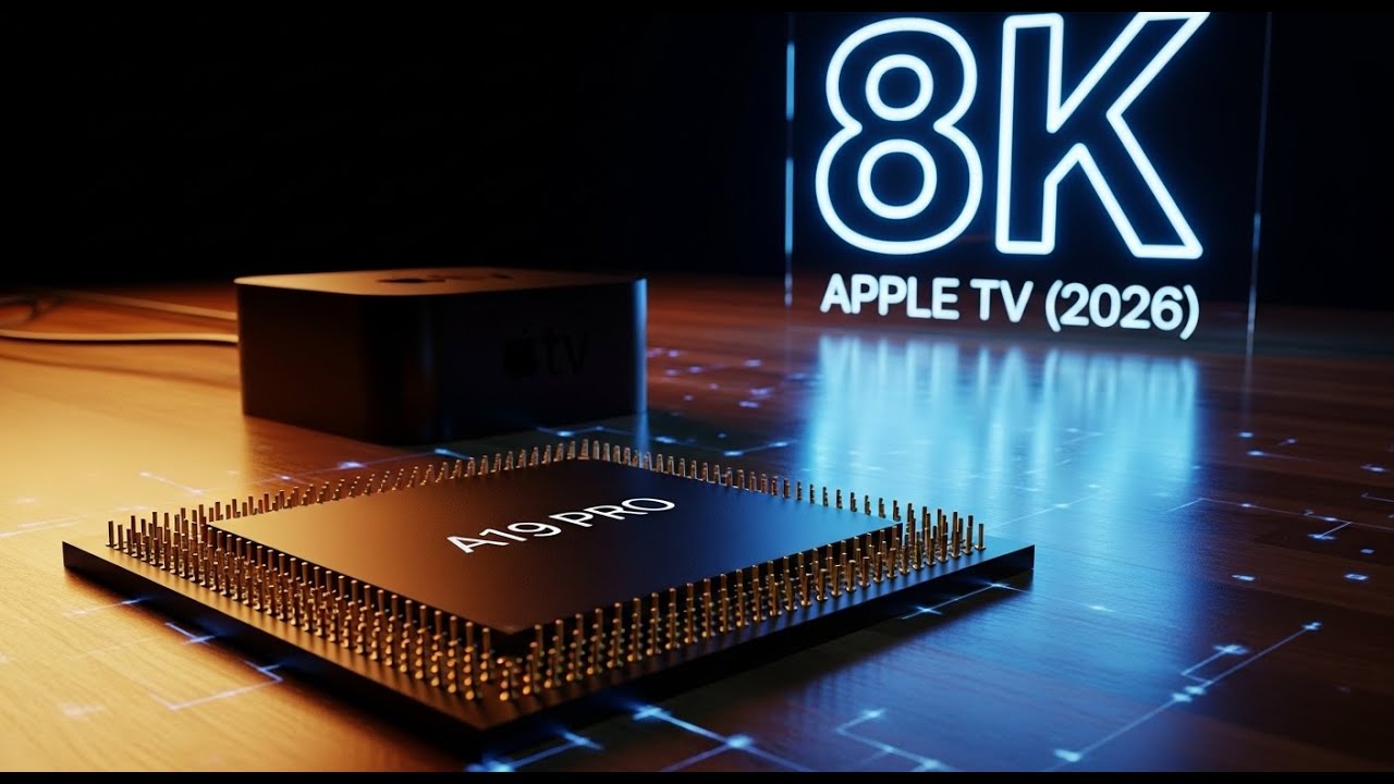 Apple TV 4K (2026) Official New First Look - 8K Support, A19 Chip & Release Date!