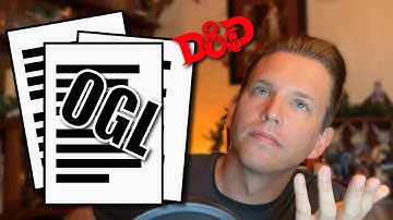 Is the OGL Even Needed? The Copyright of RPGs, Games, and DnD - WotC Controversy - D&D