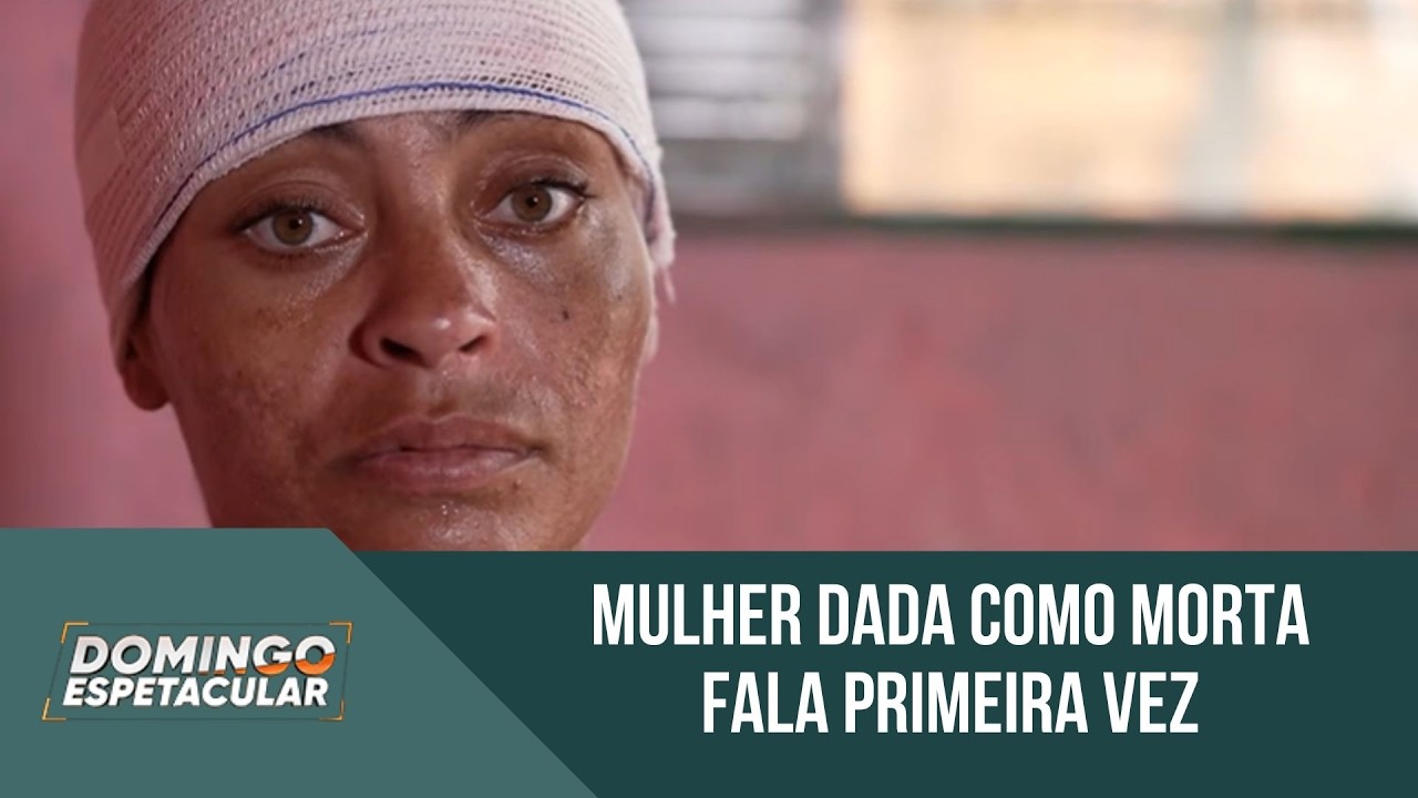 ‘Nasci de novo’, conta mulher dada como morta após atropelamento | 'Domingo Espetacular'