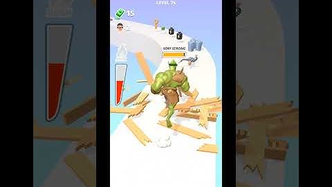 Muscle Rush Level 76 Gameplay Android & IOS #shorts