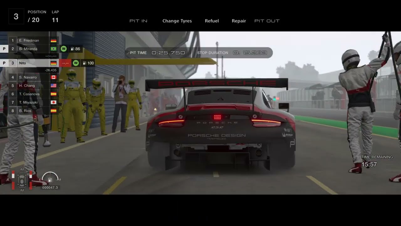 [Gran Turismo 7] Combating Tyre Wear Gold High Speed Ring 30