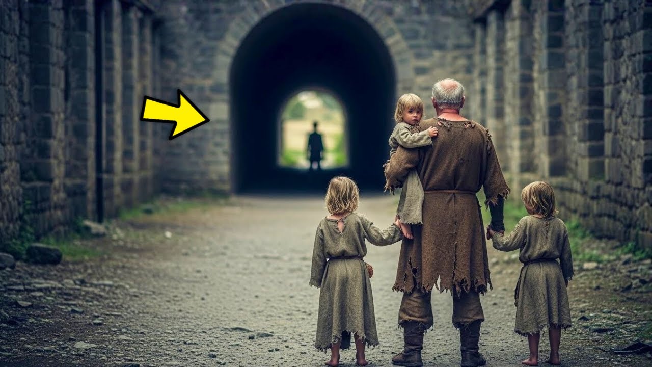 ANCIANO VIUDO se mudó a una CUEVA en un CASTILLO ABANDONADO por orden de su esposa, y el motivo…