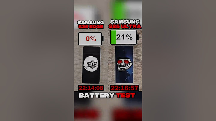 🔋SAMSUNG S25 EDGE VS SAMSUNG S25 ULTRA 🪫BATTERY   TEST;"!: