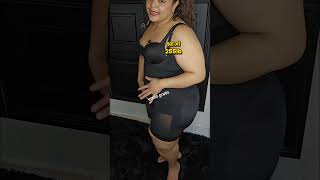 I Didn’t Expect This Result On 200LBS Curvy Girl #onepieceshapewear #plussize #weightvest