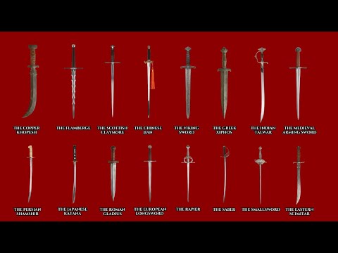 Video Every Sword in History Ranked by ACTUAL Combat Effectiveness!