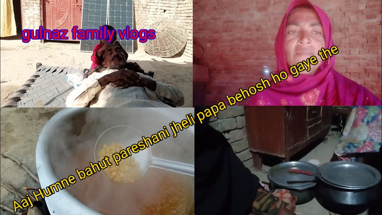 Aaj Humne bahut pareshani jhili papa behosh ho gaye the