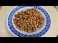 Garbanzos refrito, con solo 3 ingredientes - muy fácil ( en tiempo real)