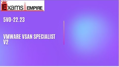 5v0 22 23 exam preparation with ExamsEmpire.com