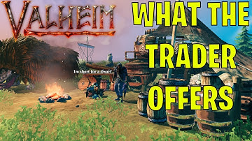 Valheim - Finding the TRADER and what he sells