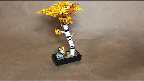 Lego Birch Tree MOC