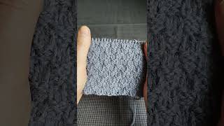 Einfaches und schönes zweiseitiges Strickmuster Nr. 12 für Schals