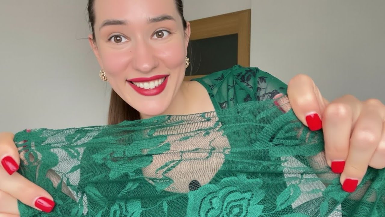 4K Micro Bikini See Through Transparent Lingerie Fashion Trend | 4K Shein Try -On Haul Lingerie 2025