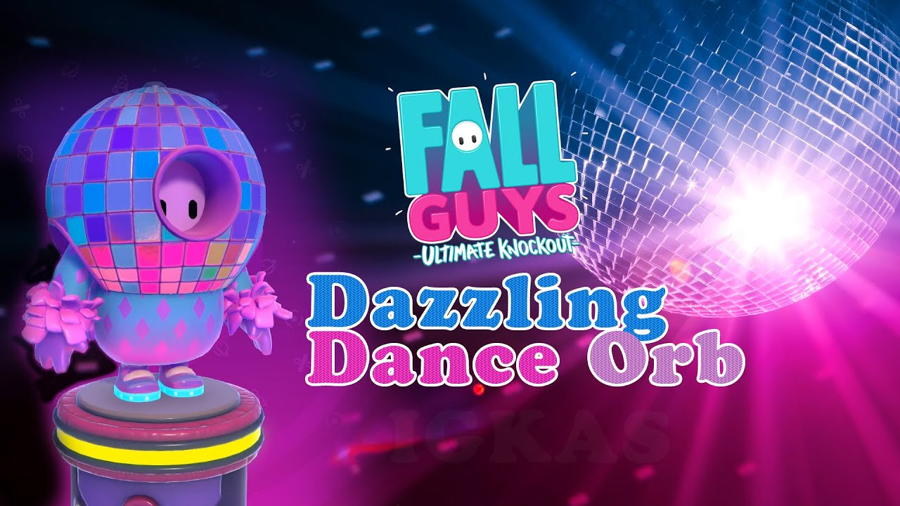 Fall Guys | Dazzling Dance Orb Costume | Gameplay