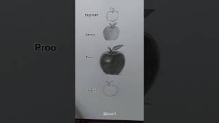 Cara Menggambar benda padat | buah apel #art #drawing #shorts #shortvideo
