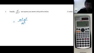 HKCEE 2007 Paper 1 Q2 Indices