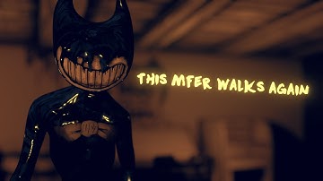 [Blender/BatDR] Another Beta Ink Demon Walk Cycle