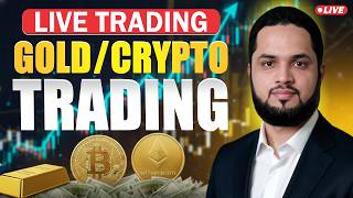 #shorts Live Gold &amp; Crypto Trading | No Indicator | Live Trading | 18 May 2026 #crypto #xauusd