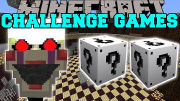 Minecraft: PHANTOM MARIONETTE CHALLENGE GAMES - Lucky Block Mod - Modded Mini-Game