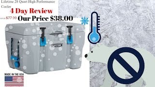 Walmart 28 QT Lifetime 4 day Cooler Review