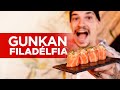 Gunkan filadldia overdose de salmo  como fazer sushi