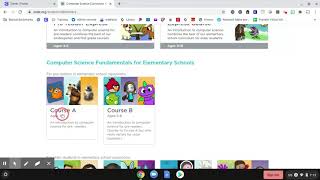 CODE.ORG intro Kindergarten