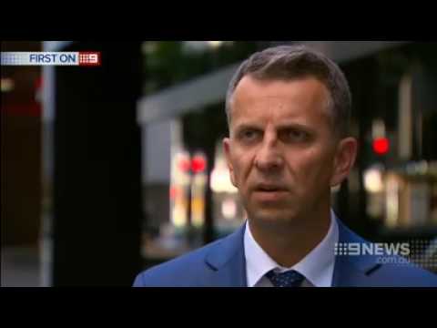 Sydney Trains Tangara Train Door Vandal causes malicious damage
